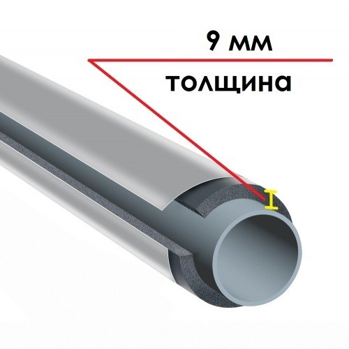 Трубка K-FLEX 09x057-1 ST IC CLAD SR