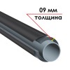 K-FLEX 09x108-1 ST IC CLAD BK трубка теплоизоляционная (К-ФЛЕКС)