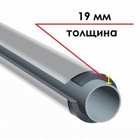 Трубка K-FLEX 19x048-1 ST IC CLAD SR